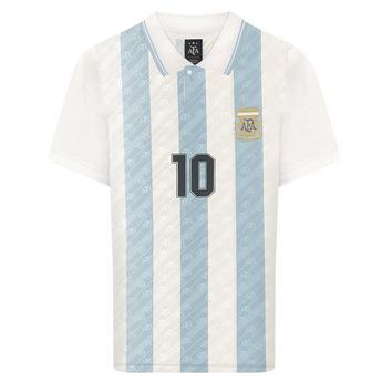 Score Draw Argentina Home Shirt 1994 - Maradona